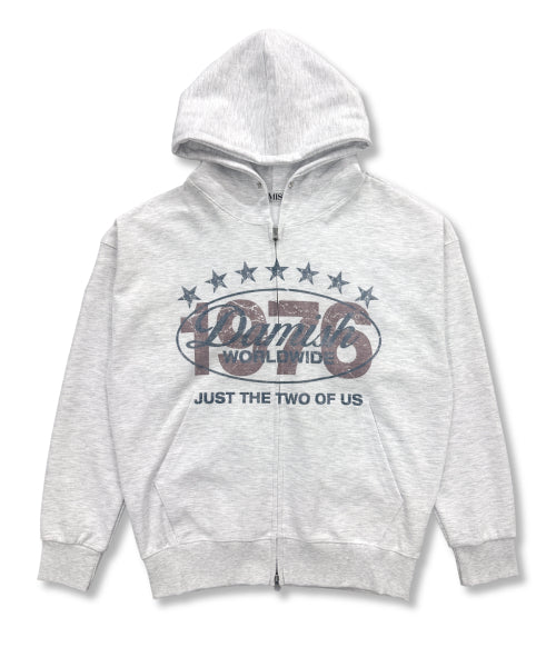 1976 TEE HOODIE - 3 COLORS 멜란지