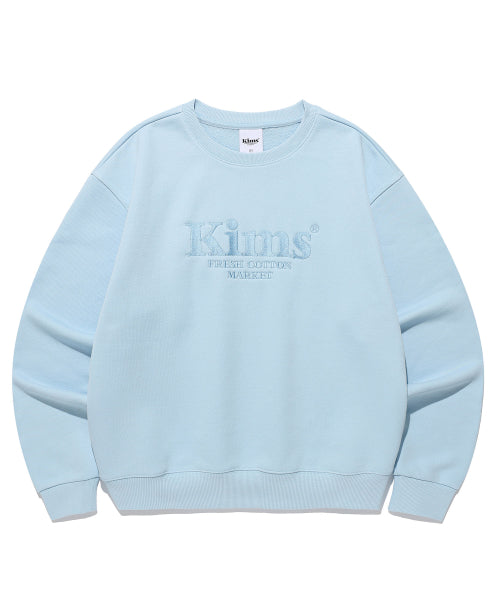 KIMS BAM LOGO SWEATSHIRT - 5 COLORS BLUE