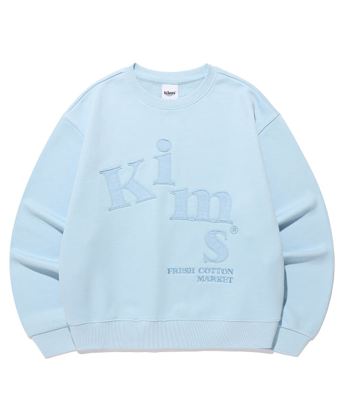 MESSY ALPHA APP SWEATSHIRT - 6 COLORS BLUE