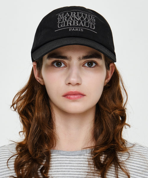 CLASSIC LOGO COVERED CAP - 5 COLORS BLACK
