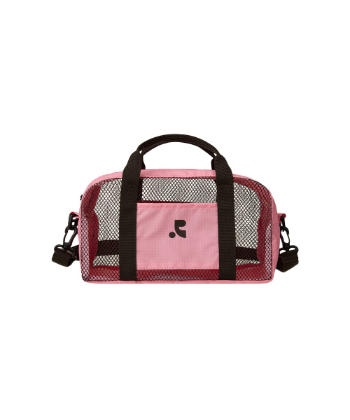 MESH MINI DUFFLE BAG - 2 COLORS PINK