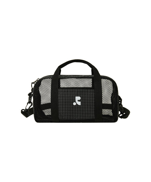 MESH MINI DUFFLE BAG - 2 COLORS BLACK