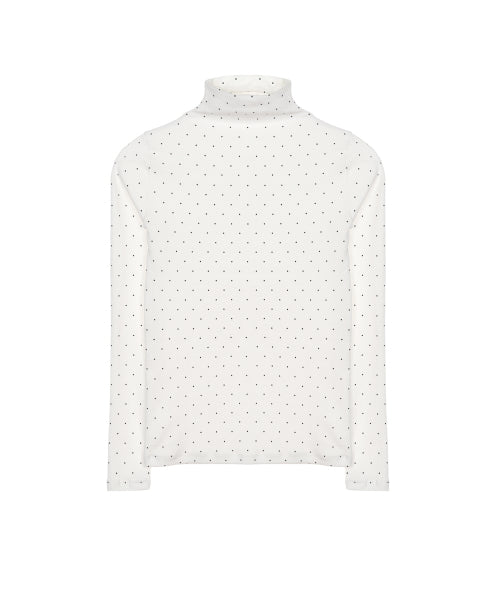 HIGH NECK SLIM TOP #徐睿知同款! - 11 COLORS WHITE