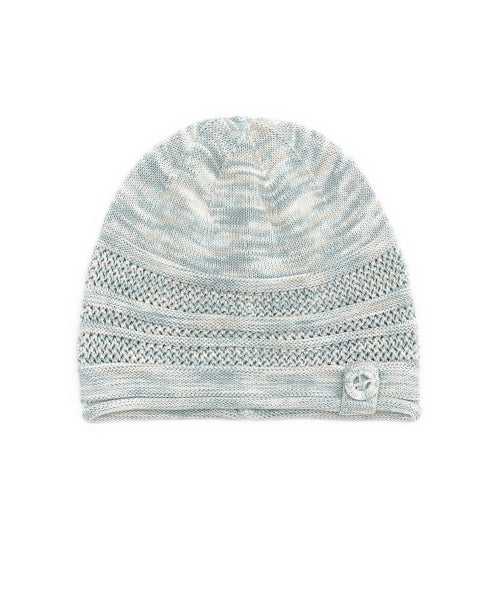 BUTTON KNIT BEANIE - 4 COLORS MINT