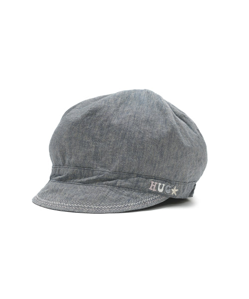 WASHED DENIM CAP GREY