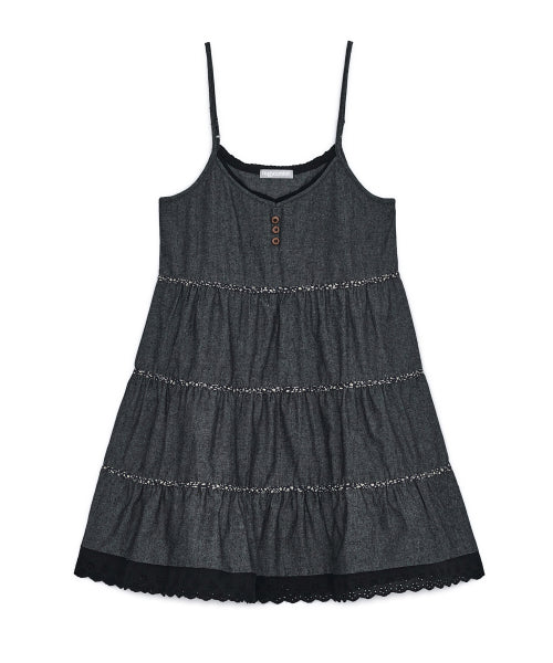 TIERED MORI SLEEVELESS - 2 COLORS AS SHOWN