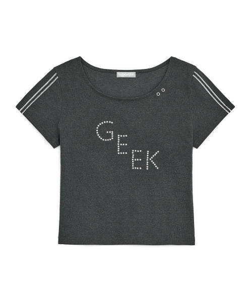 GEEK HOTFIX TOP - 3 COLORS CHARCOAL