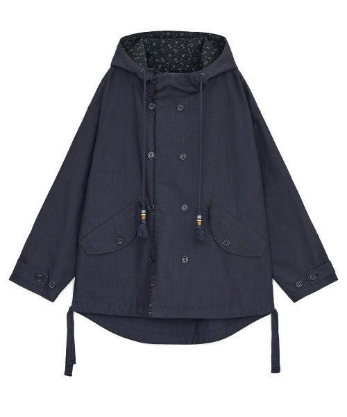 WASHED JACKET - 2 COLORS NAVY