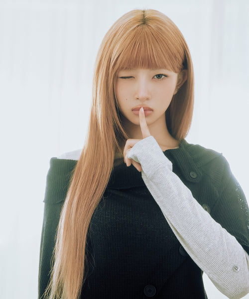 MISEKISEOUL BUTTON POCKET LONG SLEEVE STRIPE SHIRT - 3 COLORS AS SHOWN