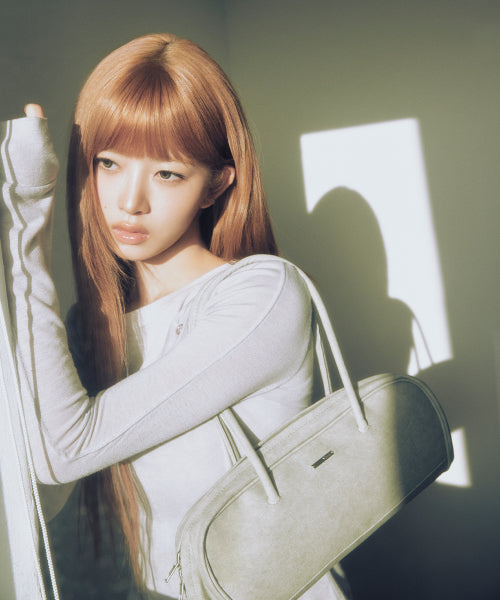 TWILL BAGUETTE BAG #REI同款! - 2 COLORS GREY