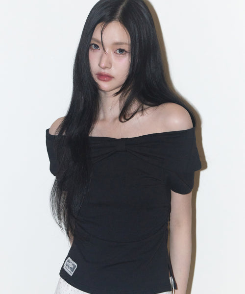 OFF SHOULDER MINT - 4 COLORS BLACK