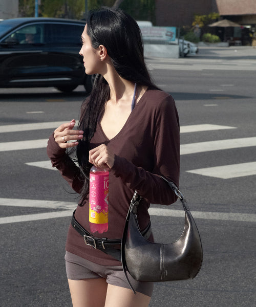 TOVI BAG - 2 COLORS METALLIC GREY