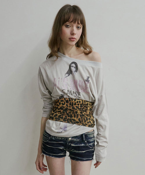 URBAN MUSE TEE PALE - 2 COLORS GREY