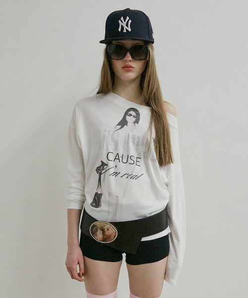 URBAN MUSE TEE PALE - 2 COLORS WHITE