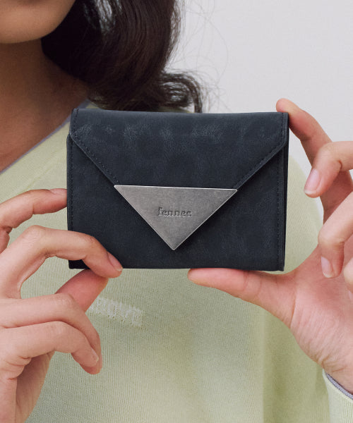 MATT TRIANGLE WALLET - 4 COLORS NAVY