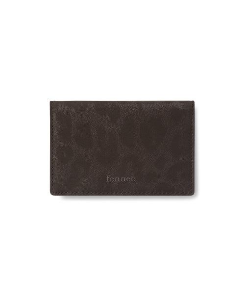 LEO CARD CASE - 3 COLORS BROWN