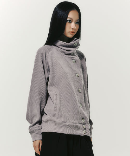 BUTTON UP CARDIGAN NAVY - 2 COLORS