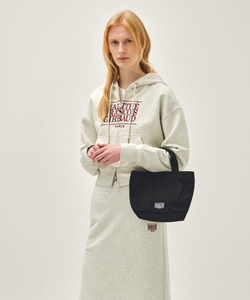 CLASSIC LOGO CANVAS TOTE BAG - 2 COLORS BLACK