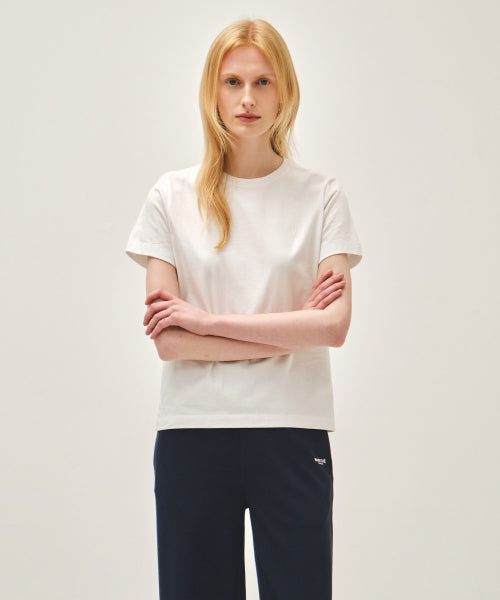 W 3PACK CIRCLE LOGO TEE MIX - 2 COLORS WHITE