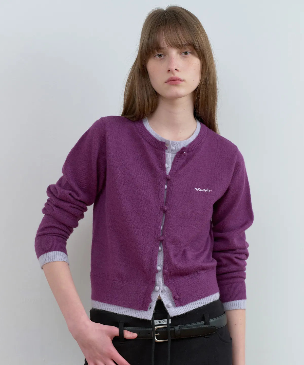 LAYERED KNIT CARDIGAN - 4 colors #WONYOUNG同款!