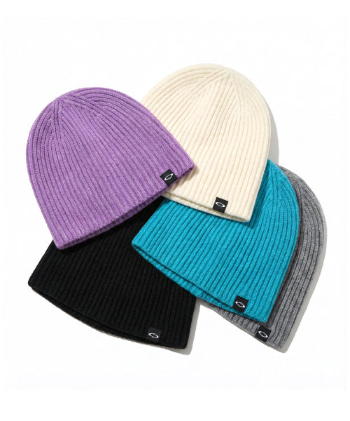 SOFT RIBBED BEANIE - 5 COLORS BLACK