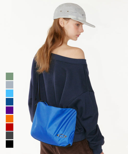 NYLON MINI CROSSBODY BAG - 9 COLORS BLACK