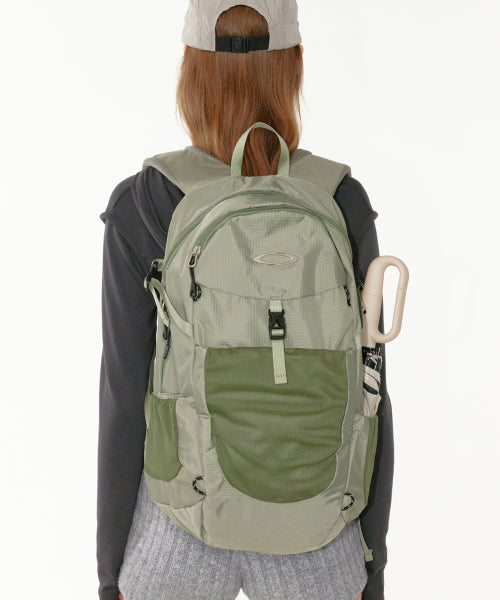 MESH BUCKLE BACKPACK - 3 COLORS KHAKI