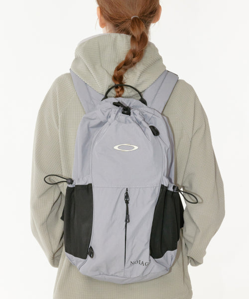 DRAWSTRING SYMBOL BACKPACK - 2 COLORS GREY