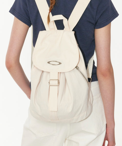 LIGHT MINI FLAP BACKPACK - 3 COLORS IVORY