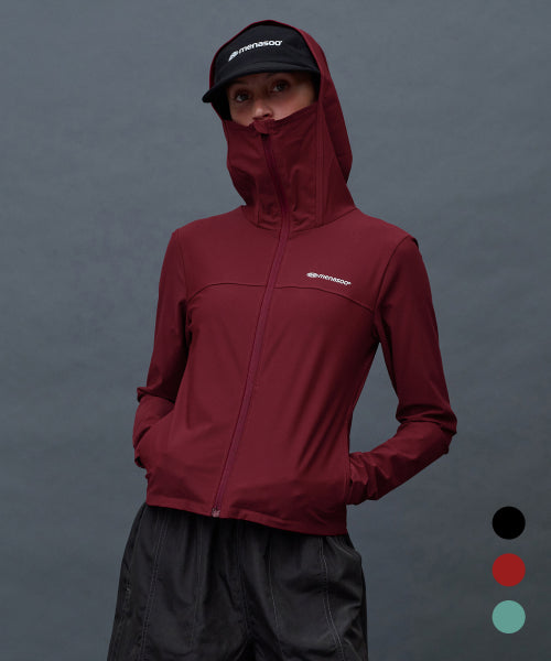 FACE COVER ZIP UP JERSEY - 4 COLORS AS SHOWN