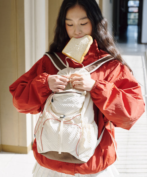 AIRY POCKET BACKPACK - 9 COLORS BUTTER