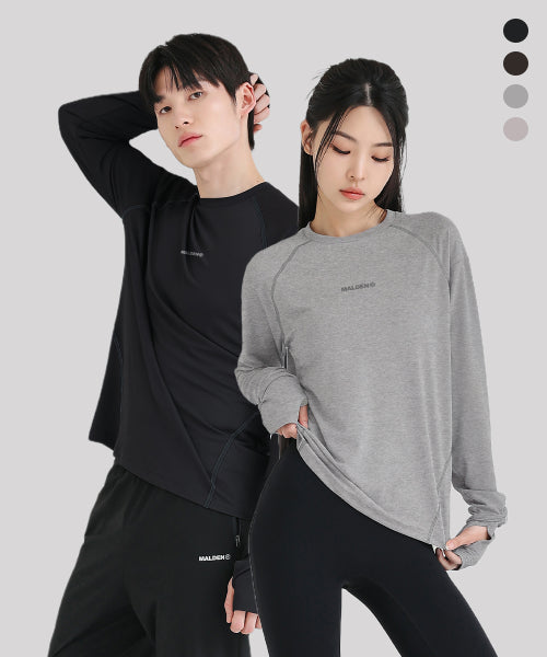 GHOST WET RUNNING LONG SLEEVE - 4 COLORS BEIGE