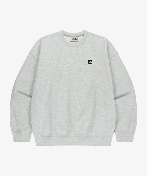 WHITE LABEL SWEATSHIRT MELANGE GREY