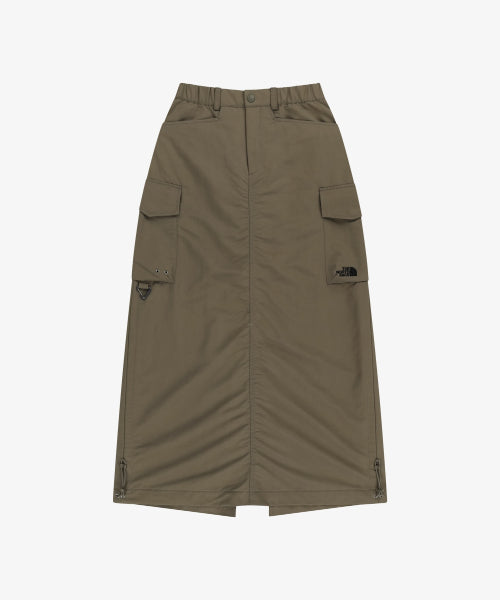 WOMEN'S SELMA SKIRT GRAYISH KHAKI