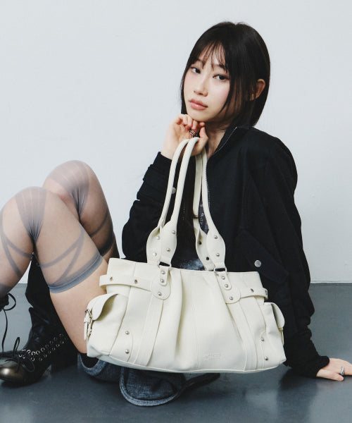 MORA SHOULDER BAG - 3 COLORS IVORY
