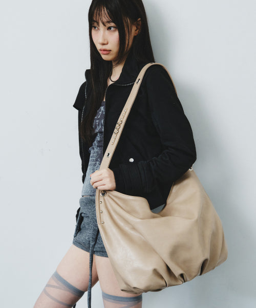 ORIN SHOULDER BAG - 3 COLORS BEIGE