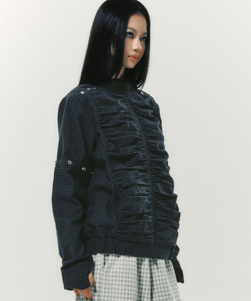 WAY BUTTON ARM JK NAVY - 2 COLORS