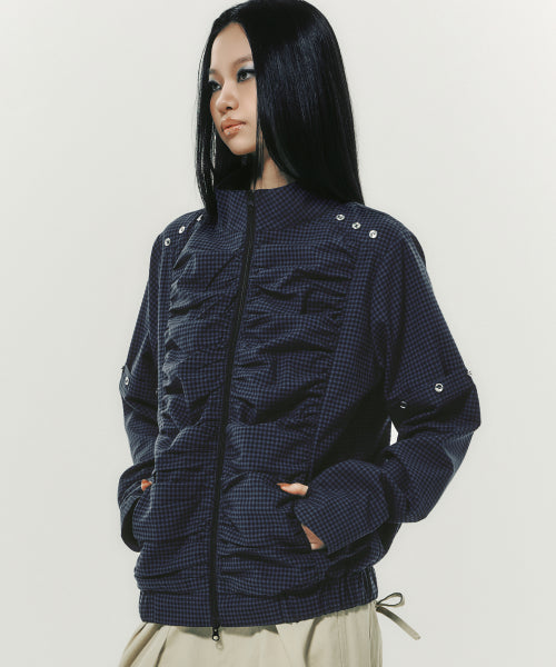 WAY BUTTON ARM JK NAVY - 2 COLORS