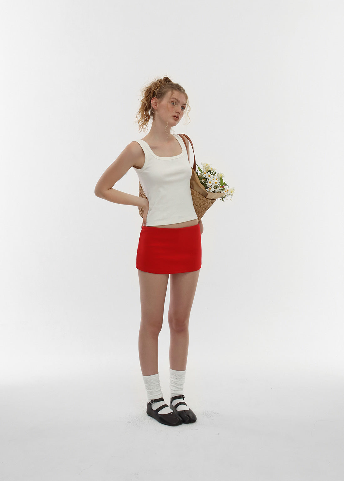 STANDARD WIDE SQUARE NECK TANK 3