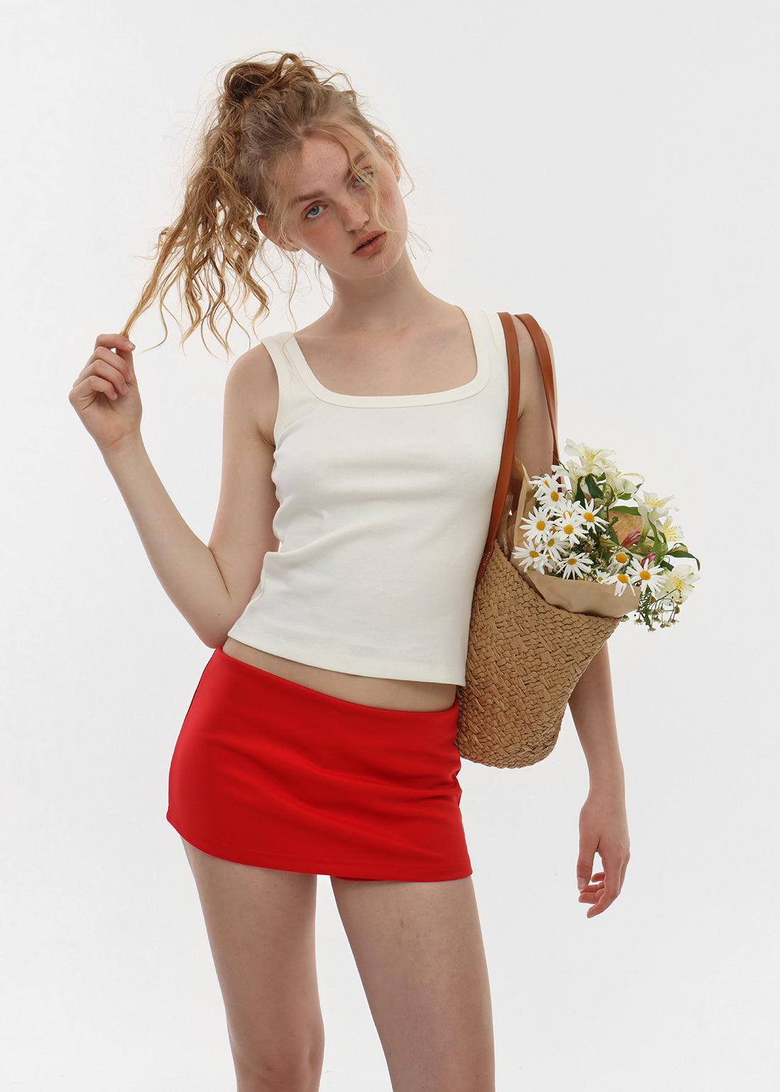 STANDARD WIDE SQUARE NECK TANK 4