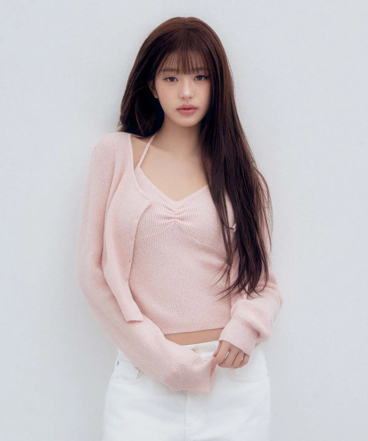 HALTER CARDIGAN SET - 4 colors #WONYOUNG同款!