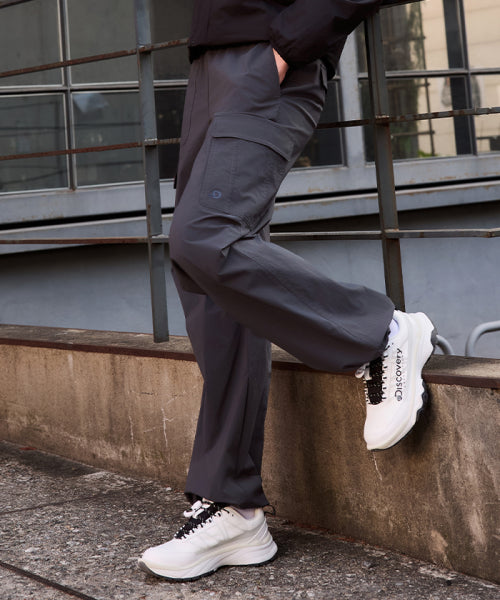 FRESHVENT WOMEN WIDE CARGO PANTS #NINGNING同款！ - 4 COLORS GREY