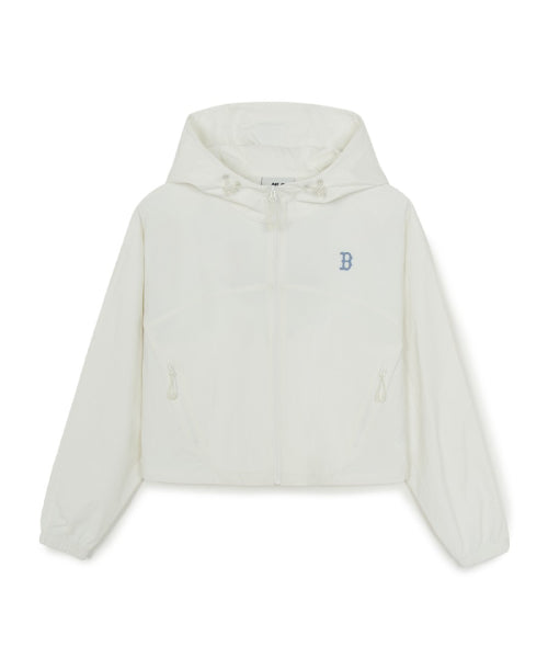 GORPCORE LIGHTWEIGHT CURVE WINDBREAKER NY #KARINA同款! - 3 COLORS IVORY
