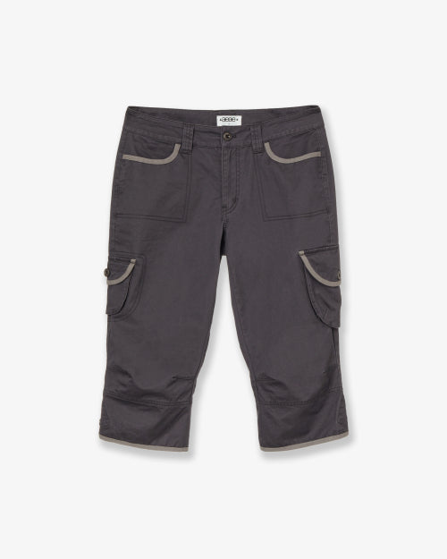 CAPRI CARGO PANTS - 2 COLORS CHARCOAL