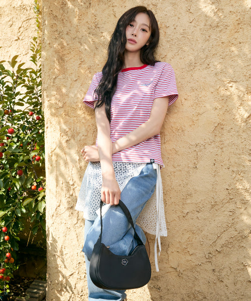 MINI SHOULDER BAG #GISELLE同款! - 3 COLORS BLACK