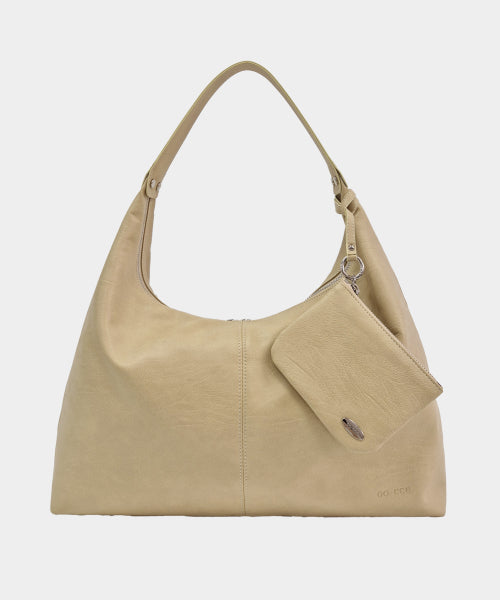 CLAIRE HOBO BAG + MOEN POUCH YELLOW