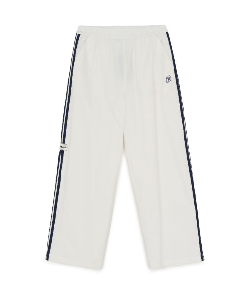 STREET SPORTIVE TAPING WIDE PANTS NY #KARINA同款! - 2 COLORS IVORY