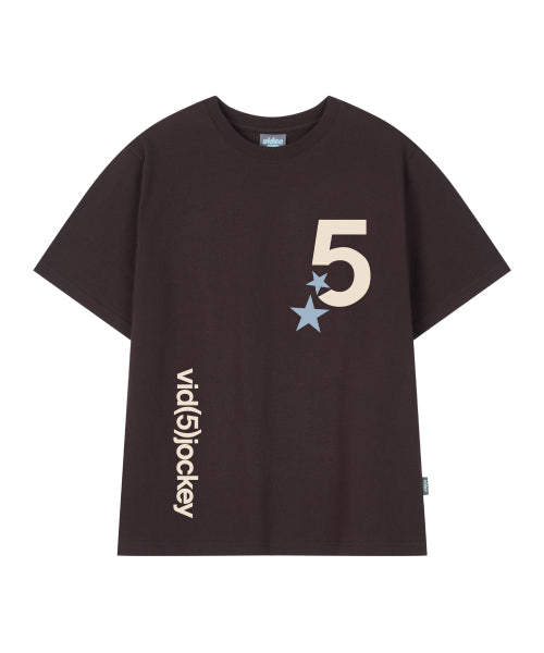 NUMBER 5 TEE - 2 COLORS