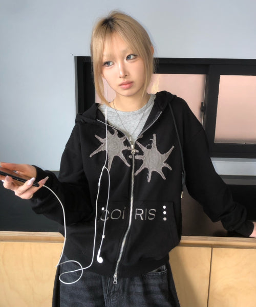 HOODIE UNISEX - 2 COLORS BLACK