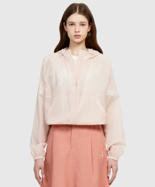 FREYA HOODIE LIGHT JACKET - 3 COLORS LIGHT PINK